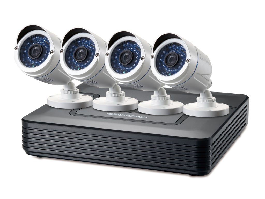 LevelOne DSK-8001 zestaw do monitoringu wideo Przewodowa 8 kan.