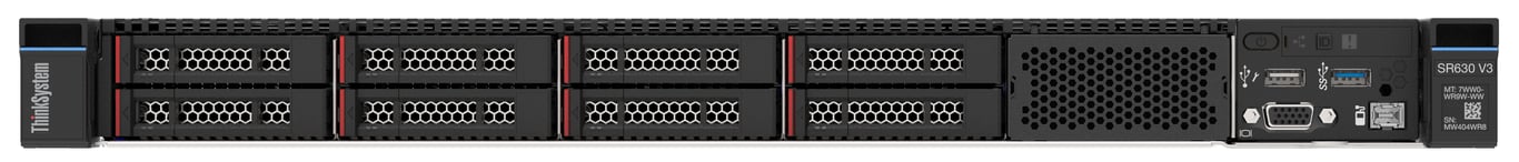 Lenovo ThinkSystem SR630 V3 serwer Rack (1U) Intel® Xeon Silver 4514Y 2 GHz 32 GB DDR5-SDRAM 1100 W