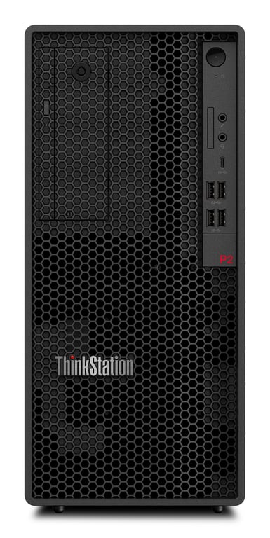 Lenovo ThinkStation P2 Tower Intel® Core™ i9 i9-14900K 32 GB DDR5-SDRAM 1 TB SSD NVIDIA GeForce RTX 4060 Windows 11 Pro Stanowisko Czarny