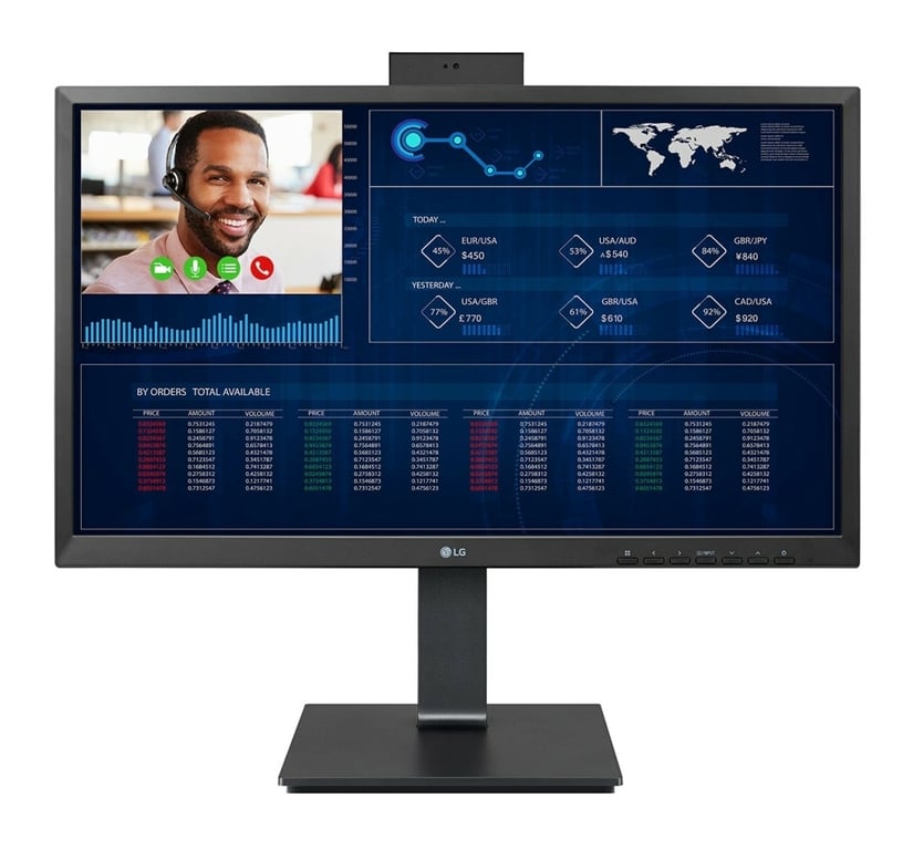 LG 24CQ650W-BP komputer wielofunkcyjny All-in-One Intel® Celeron® N5105 60,5 cm (23.8