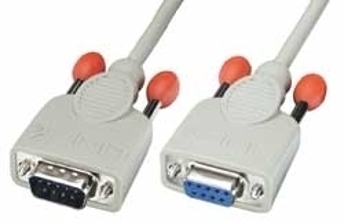 Lindy Sub D-9/Sub D-9 kabel równoległy Szary 20 m