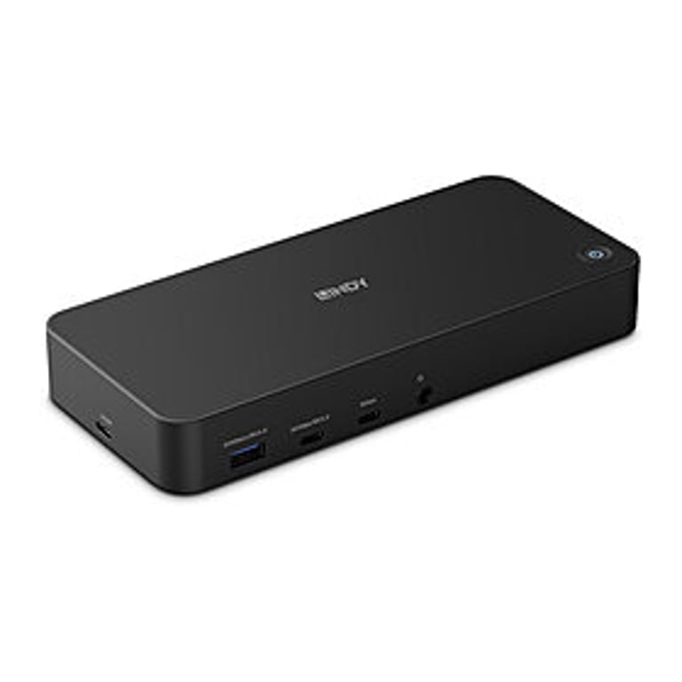 Lindy DST-Pro Universal Dokujący USB 3.2 Gen 2 (3.1 Gen 2) Type-C Czarny