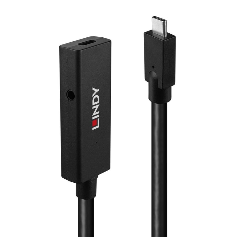 Lindy 43364 kabel USB USB 3.2 Gen 2 (3.1 Gen 2) 5 m USB C Czarny