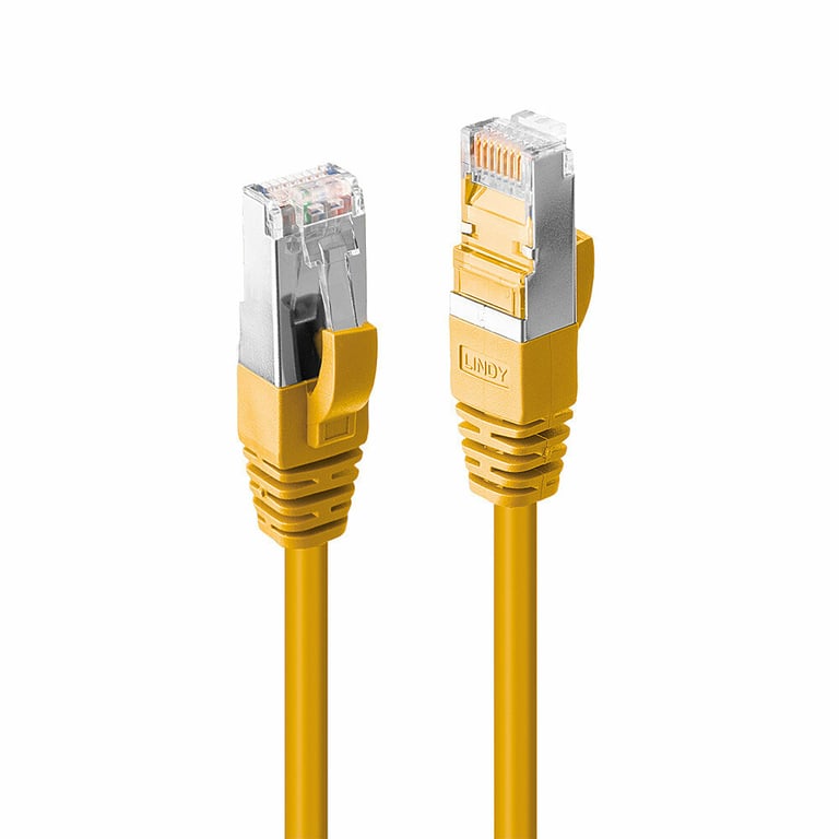 Lindy 47865 kabel sieciowy Żółty 5 m Cat6a S/FTP (S-STP)