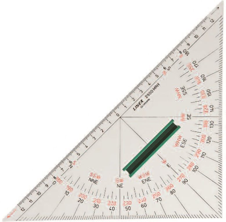 Linex 3200 MRH kątomierz Akrylowy Trójkąt
