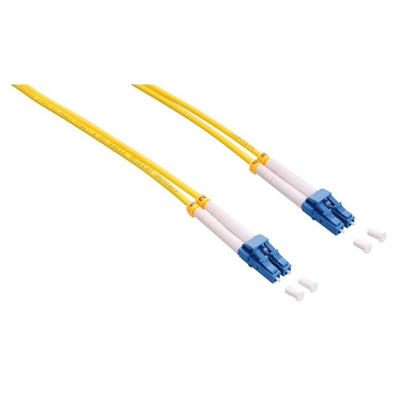 LogiLink FP0LC10 kabel InfiniBand / światłowodowy 10 m LC Żółty