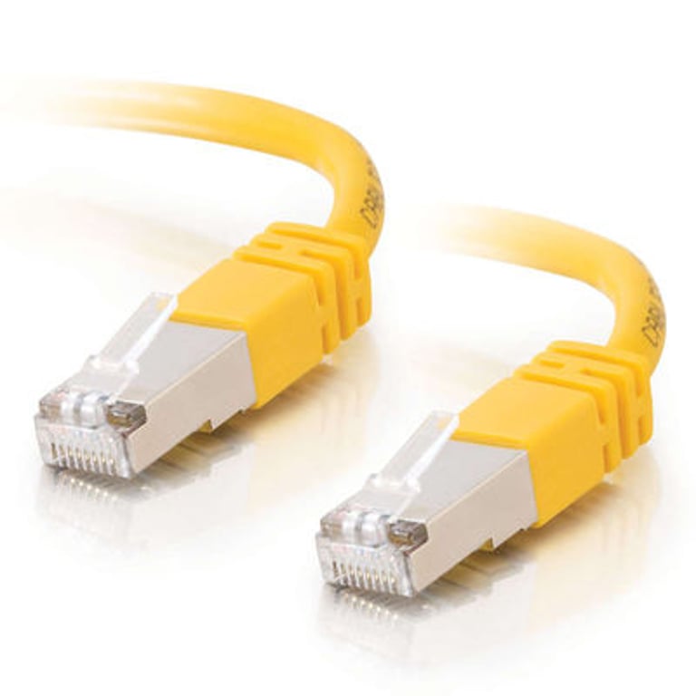 LOGON SSTP Cat6a kabel sieciowy Żółty 3 m
