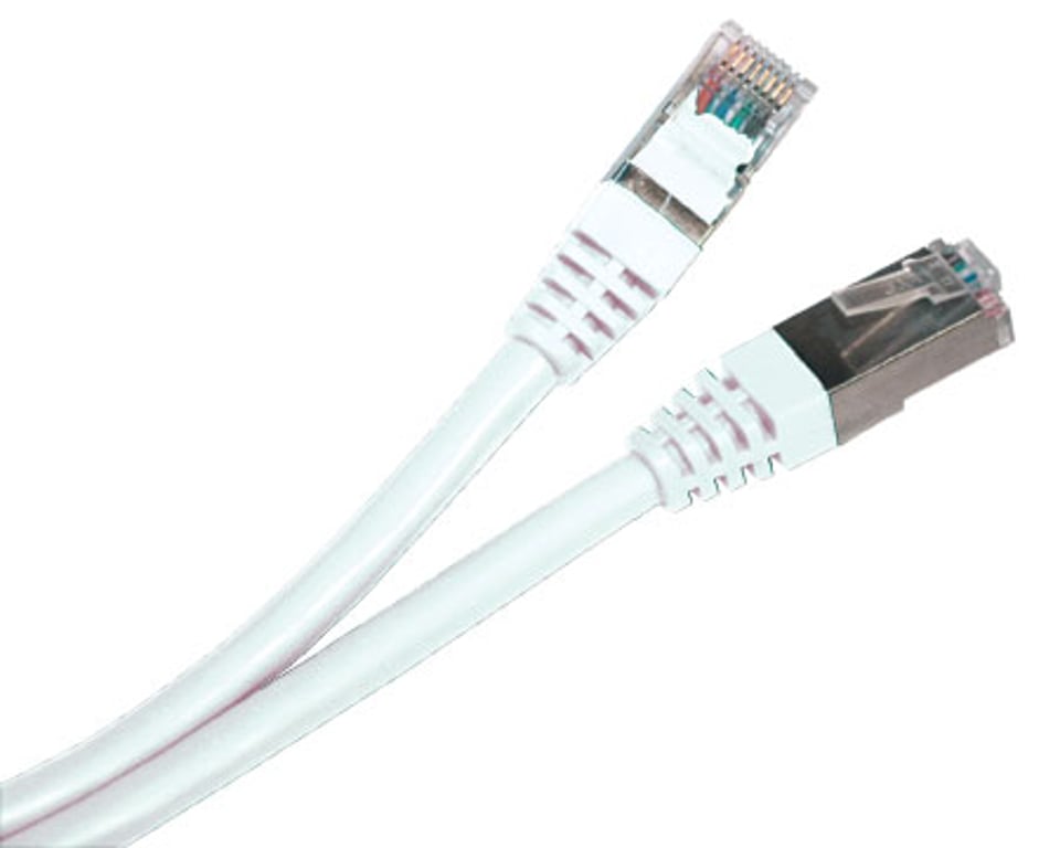 LOGON SSTP Cat6a kabel sieciowy Biały 5 m