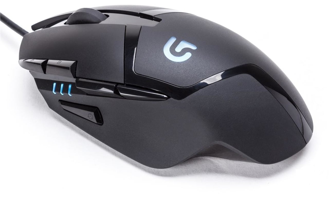 Logitech G G402 Hyperion Fury myszka Po prawej stronie USB Typu-A Optyczny 4000 DPI
