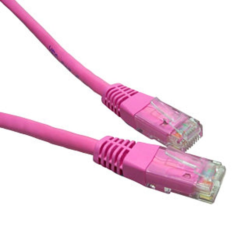 LOGON FTP Cat5e 5m kabel sieciowy Różowy