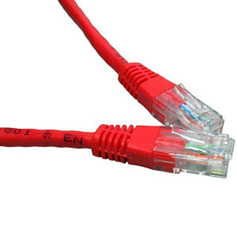 LOGON FTP 20m kabel sieciowy Czerwony Cat5e