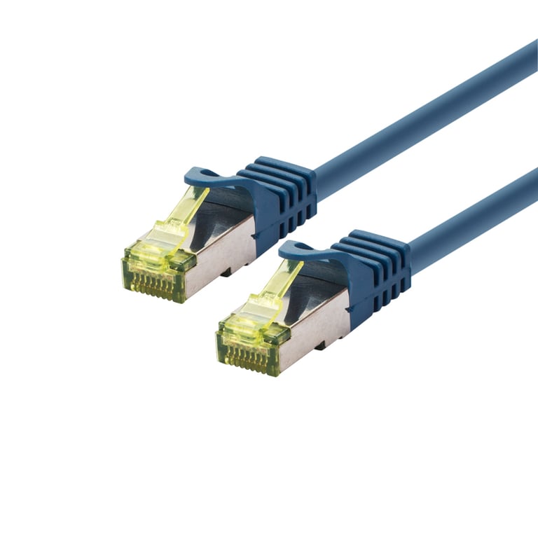 LOGON TCR6ASS070B kabel sieciowy Niebieski 7 m Cat6a S/FTP (S-STP)
