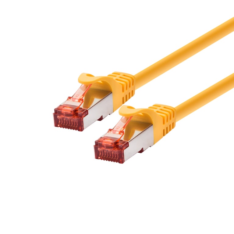 LOGON TCF66F020Y kabel sieciowy Żółty 2 m Cat6a F/UTP (FTP)