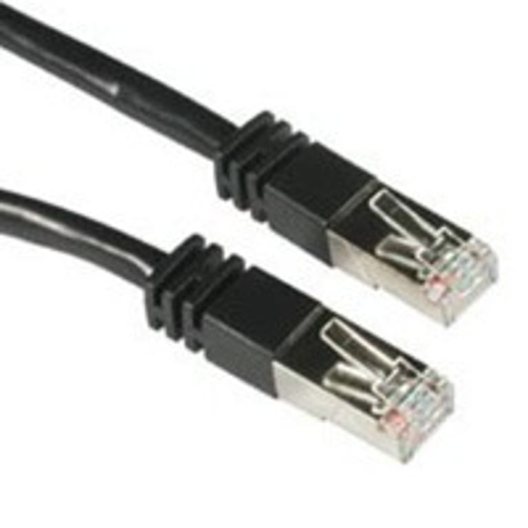LOGON SSTP Cat6a kabel sieciowy Czarny 3 m