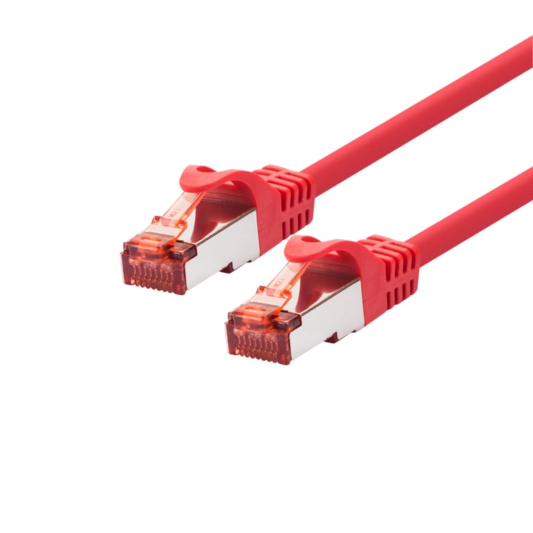 LOGON TCF66F200R kabel sieciowy Czerwony 20 m Cat6a F/UTP (FTP)