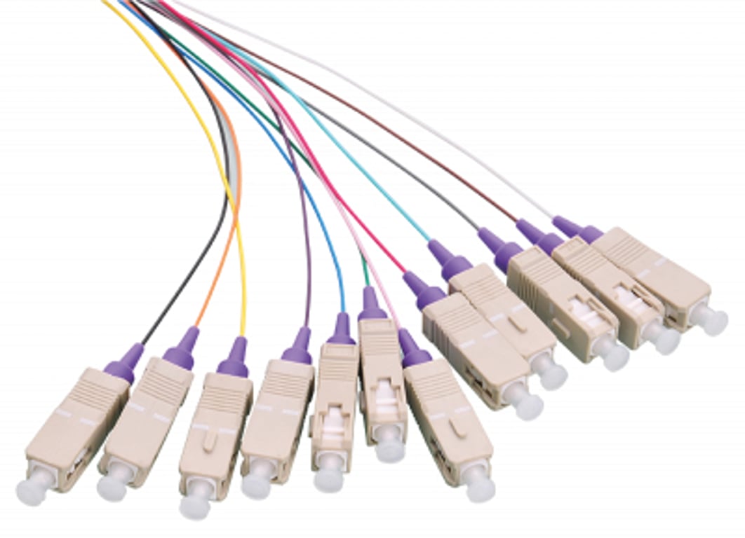LOGON LFP035 kabel InfiniBand / światłowodowy 2 m 12x SC Wielobarwny