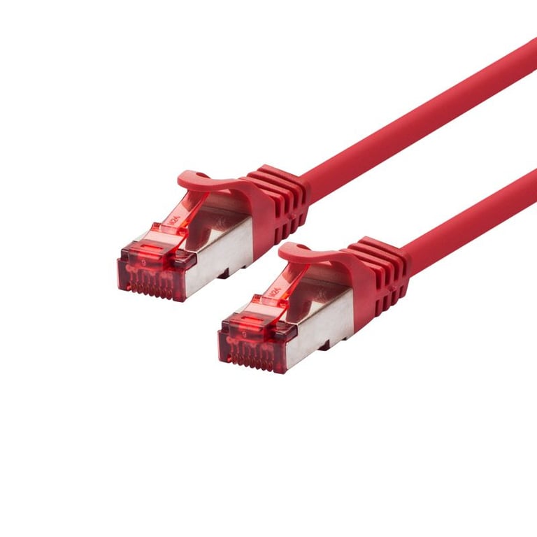 LOGON PROFESSIONAL TCR6ASS070R kabel sieciowy Czerwony 7,5 m Cat6a S/FTP (S-STP)