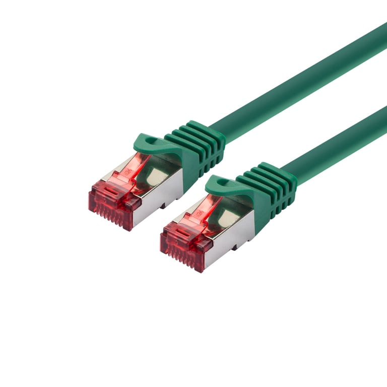 LOGON TCR66SS200G kabel sieciowy Zielony 20 m Cat6 S/FTP (S-STP)