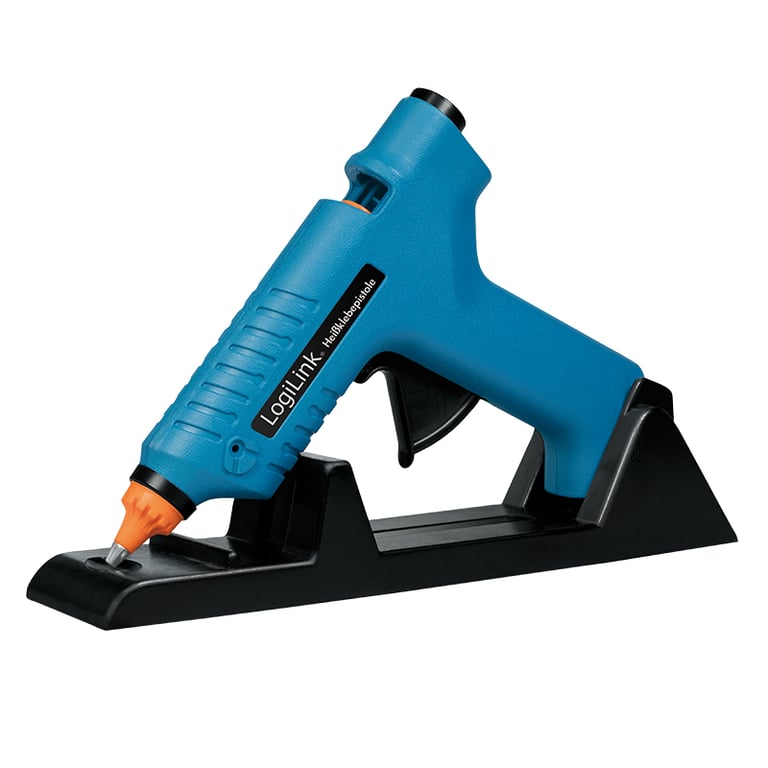LogiLink WZ0052 pistolet/pióro do klejenia na gorąco Pistolet na gorący klej Niebieski 80 W