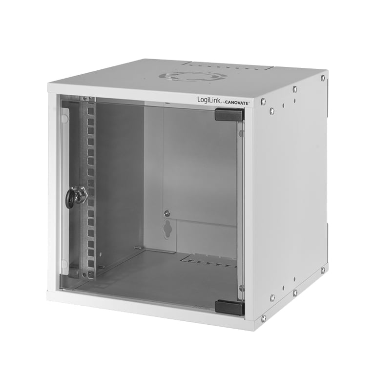 LogiLink W66Z30G stojak 6U Szafa wisząca Szary