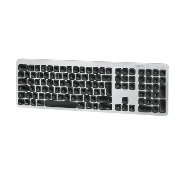 LogiLink ID0206 klawiatura Bluetooth Szary