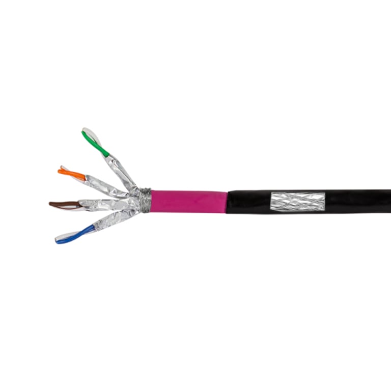 LogiLink CPV0081 kabel sieciowy Czarny 50 m Cat7 S/FTP (S-STP)