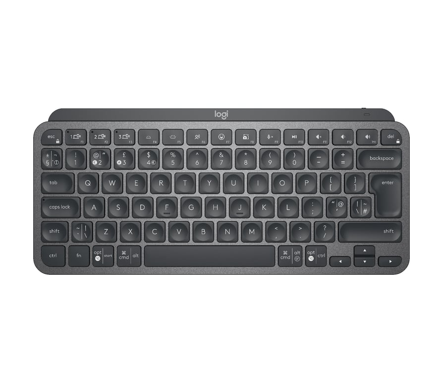 Logitech MX Keys Mini klawiatura RF Wireless + Bluetooth QWERTY Angielski Grafitowy