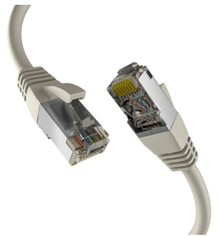 M-Cab EC020200260 kabel sieciowy Szary 3 m Cat8.1 S/FTP (S-STP)