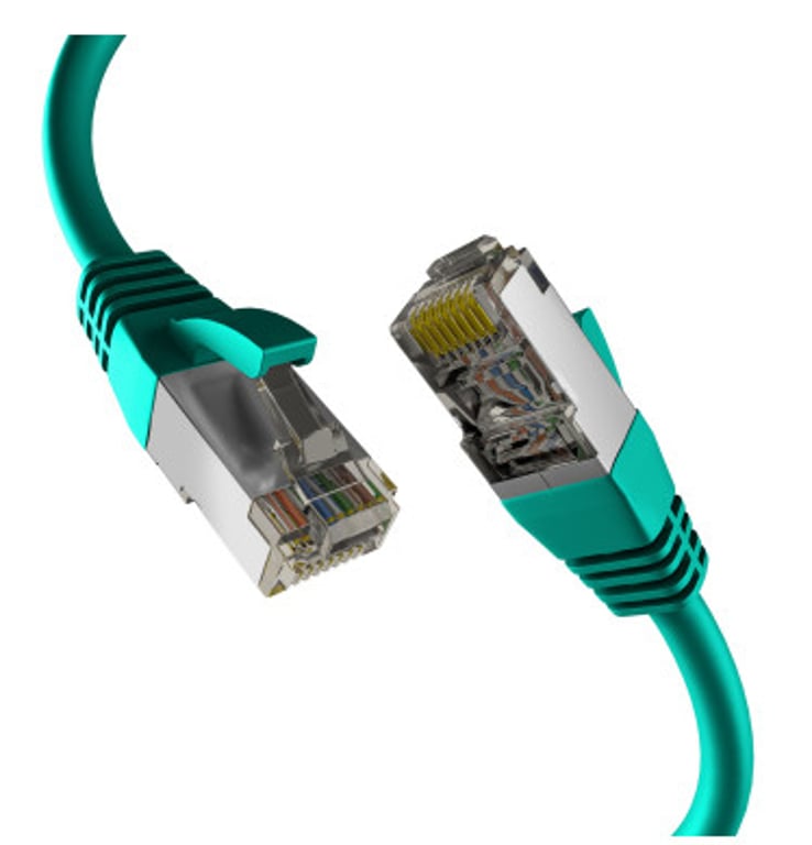 M-Cab EC020200272 kabel sieciowy Zielony 5 m Cat8.1 S/FTP (S-STP)