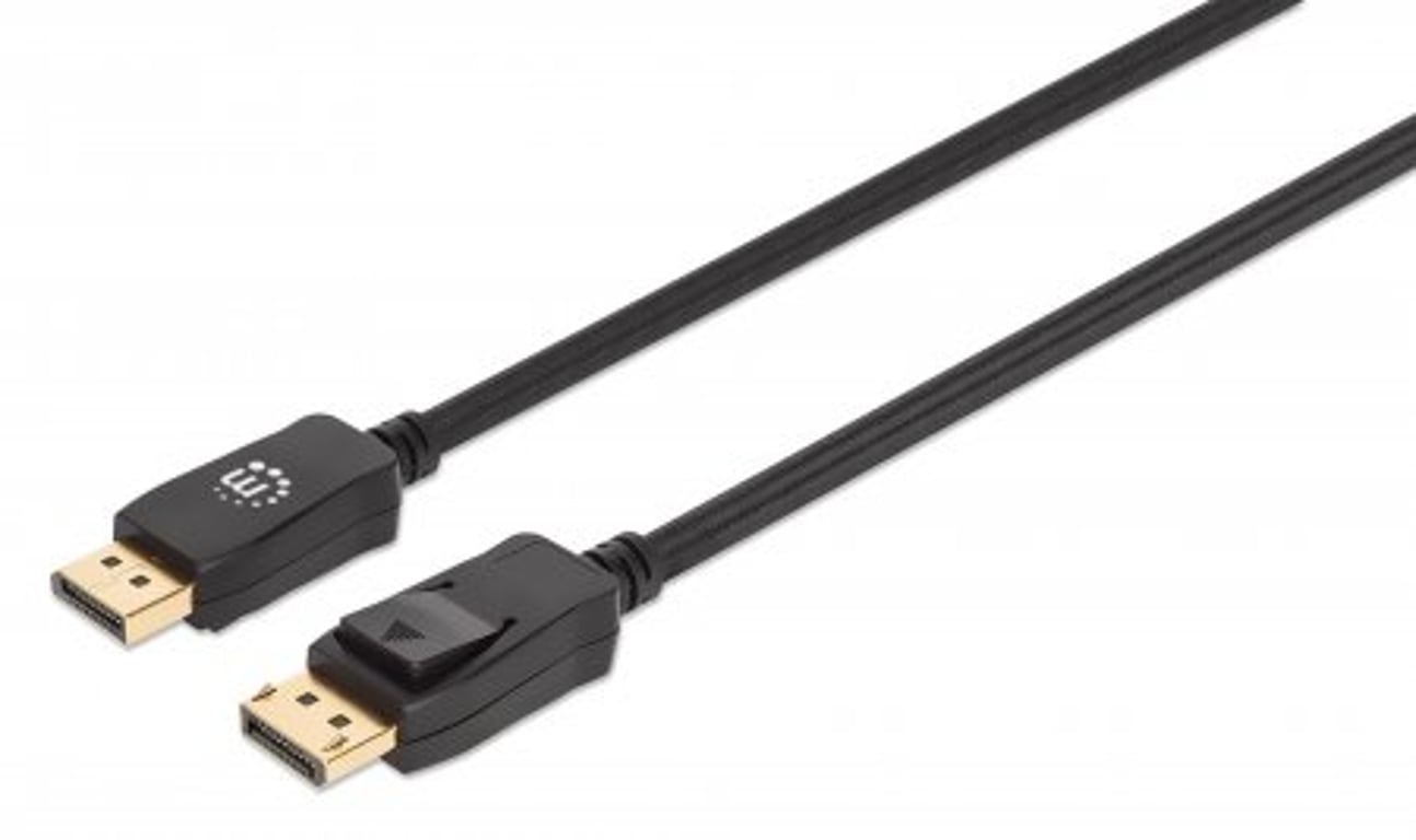 Manhattan 353618 kabel DisplayPort 2 m Czarny