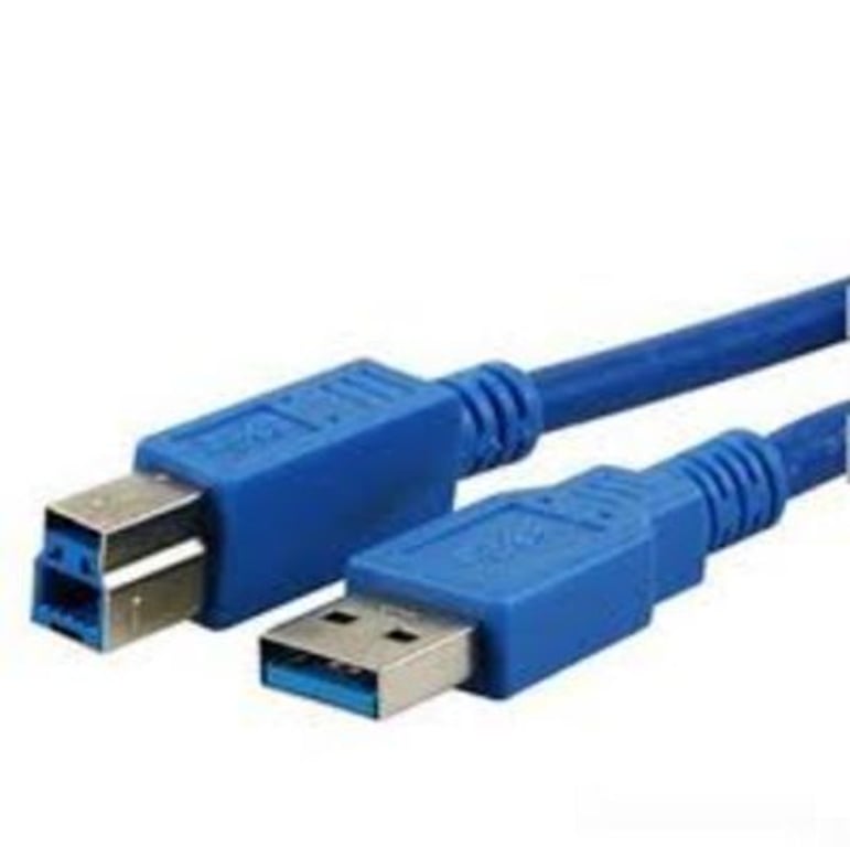 MediaRange MRCS150 kabel USB USB 3.2 Gen 1 (3.1 Gen 1) 5 m USB A USB B Niebieski