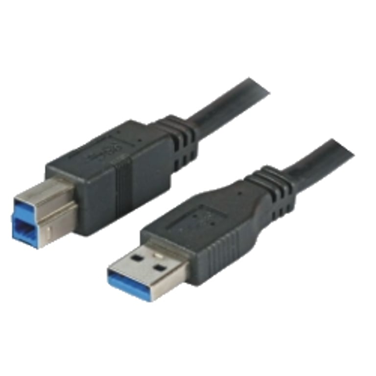 M-Cab USB A - USB B 3 m kabel USB USB 3.2 Gen 1 (3.1 Gen 1) Czarny