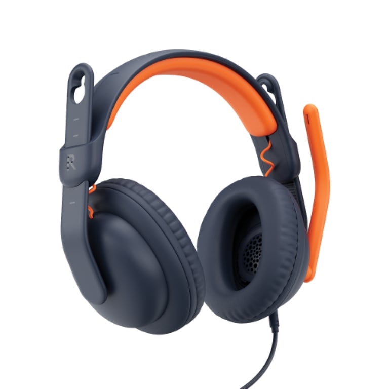 Logitech Zone Learn Niebiesko-Pomarańczowy