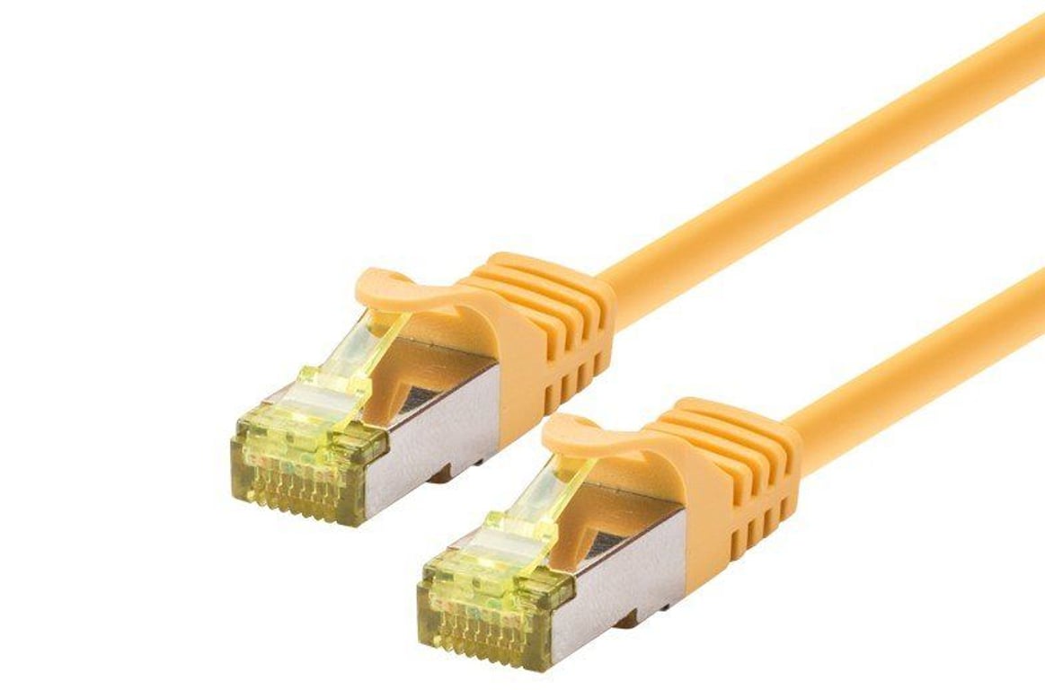 LOGON PROFESSIONAL TCR6ASS070Y kabel sieciowy Żółty 7 m Cat6a S/FTP (S-STP)