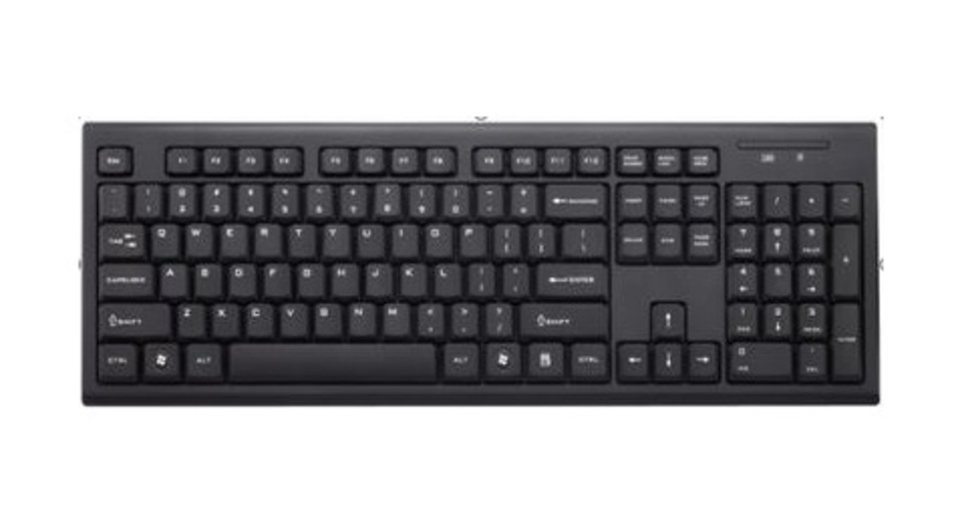MediaRange MROS111 klawiatura Uniwersalne RF Wireless QWERTZ Czarny