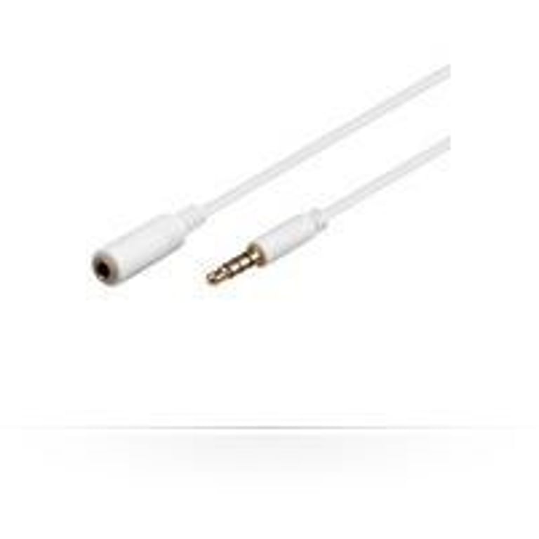 Microconnect IPOD004A kabel audio 2 m 3.5mm Biały