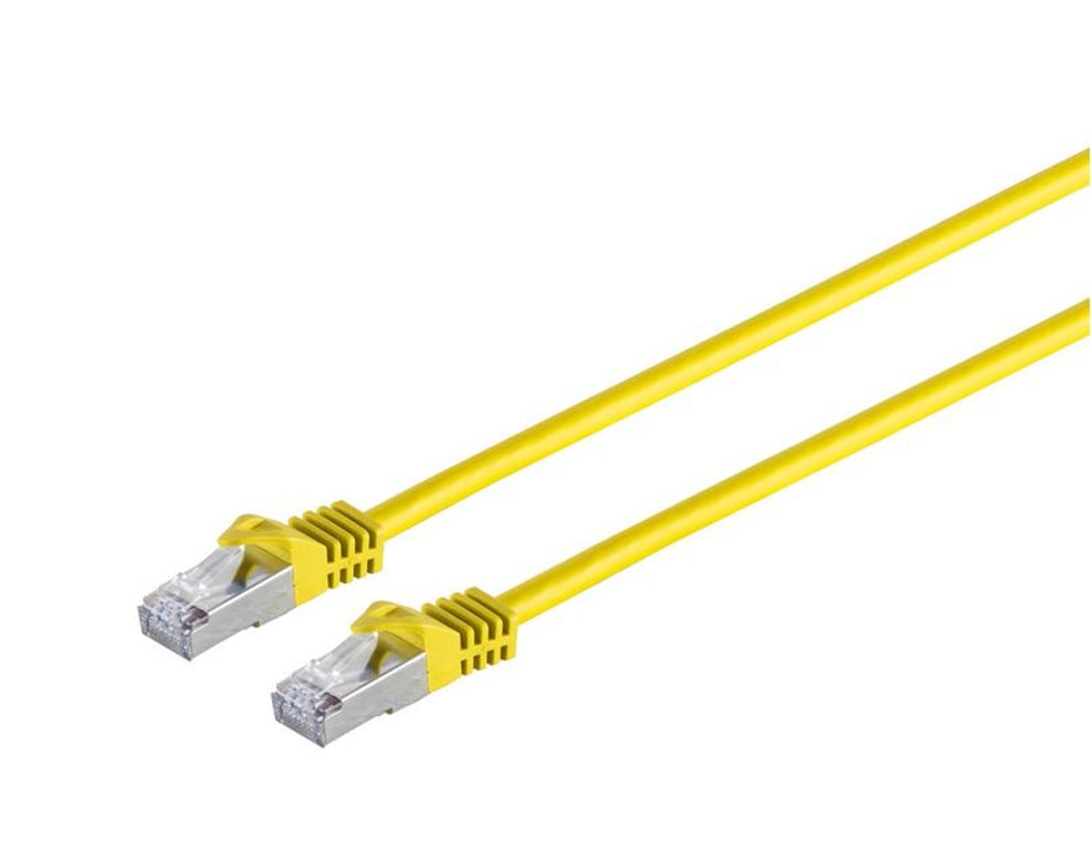 Microconnect 10m Cat7 S/FTP kabel sieciowy Żółty S/FTP (S-STP)