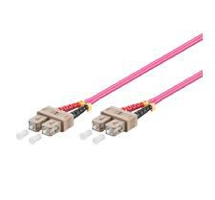 Microconnect FIB222001-4 kabel InfiniBand / światłowodowy 1 m SC Fioletowy