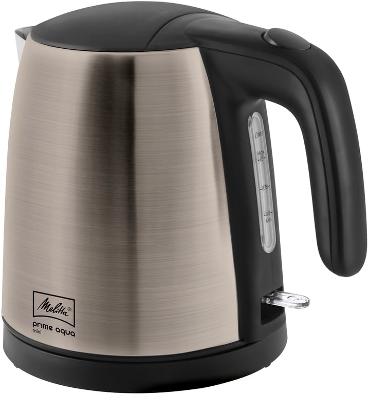 Melitta 1018-06 czajnik elektryczny 1 l 2200 W Metaliczny, Szary