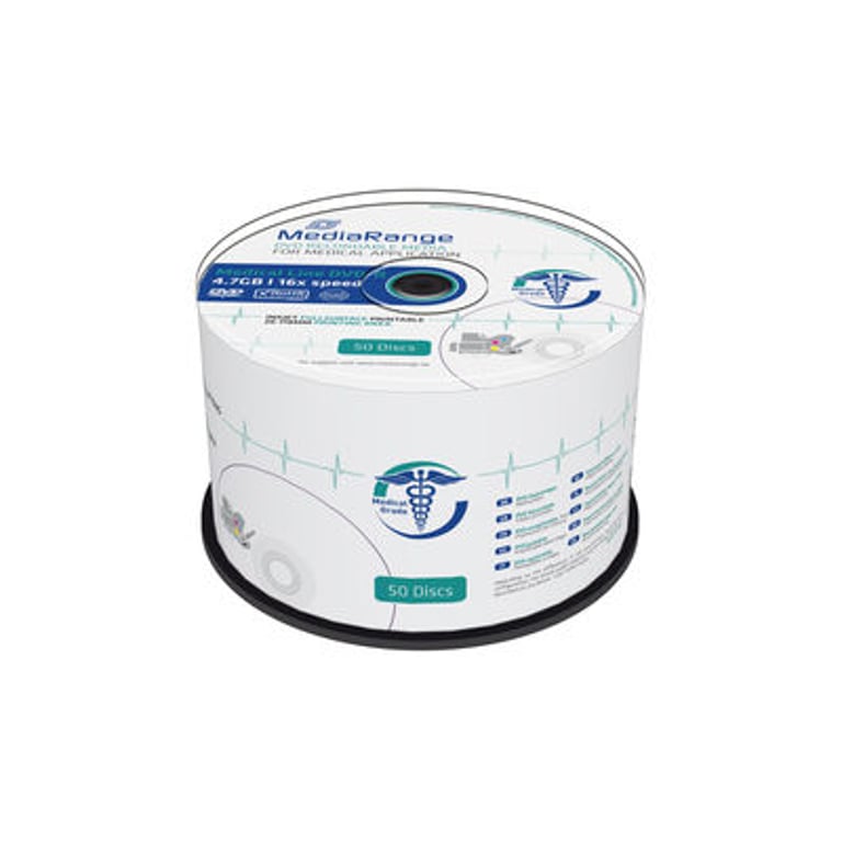 MediaRange MR429 płyta DVD 4,7 GB DVD-R 50 szt.