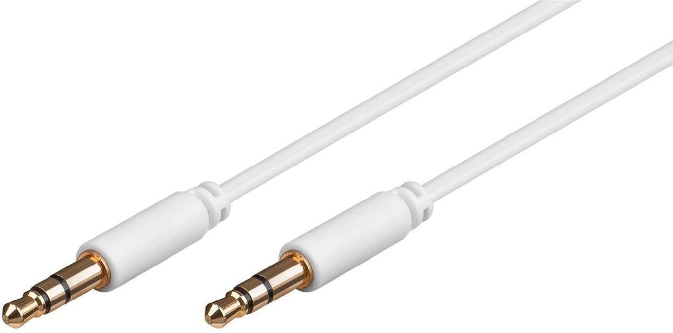 Microconnect AUDLL2W kabel audio 1,5 m 3.5mm Biały