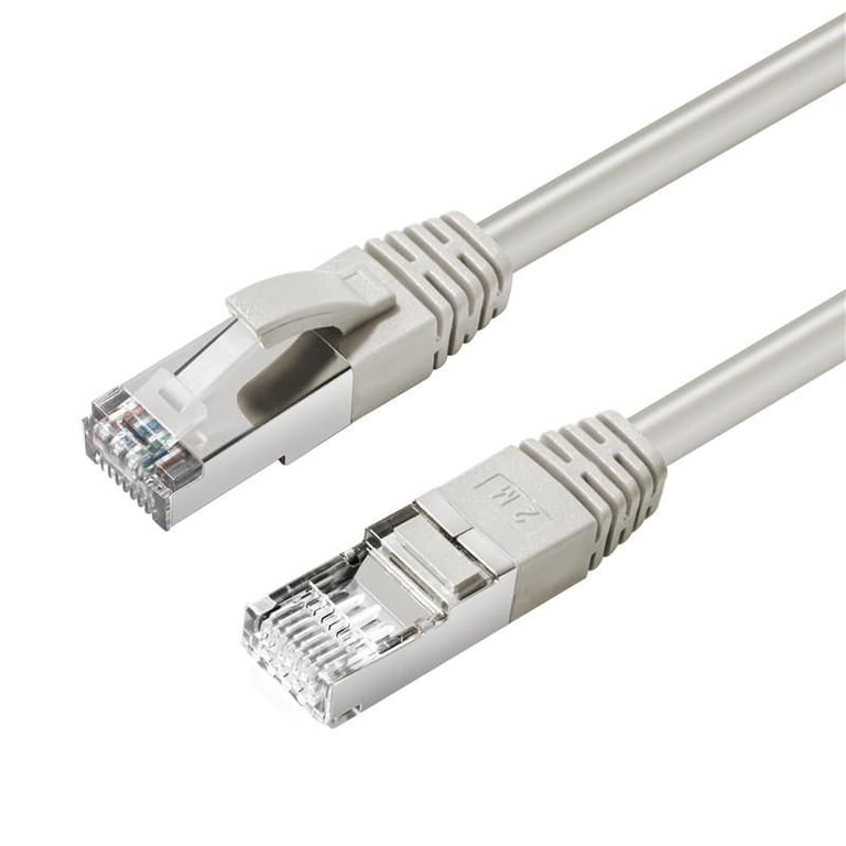 Microconnect MC-SFTP6A005 kabel sieciowy Szary 0,5 m Cat6a S/FTP (S-STP)