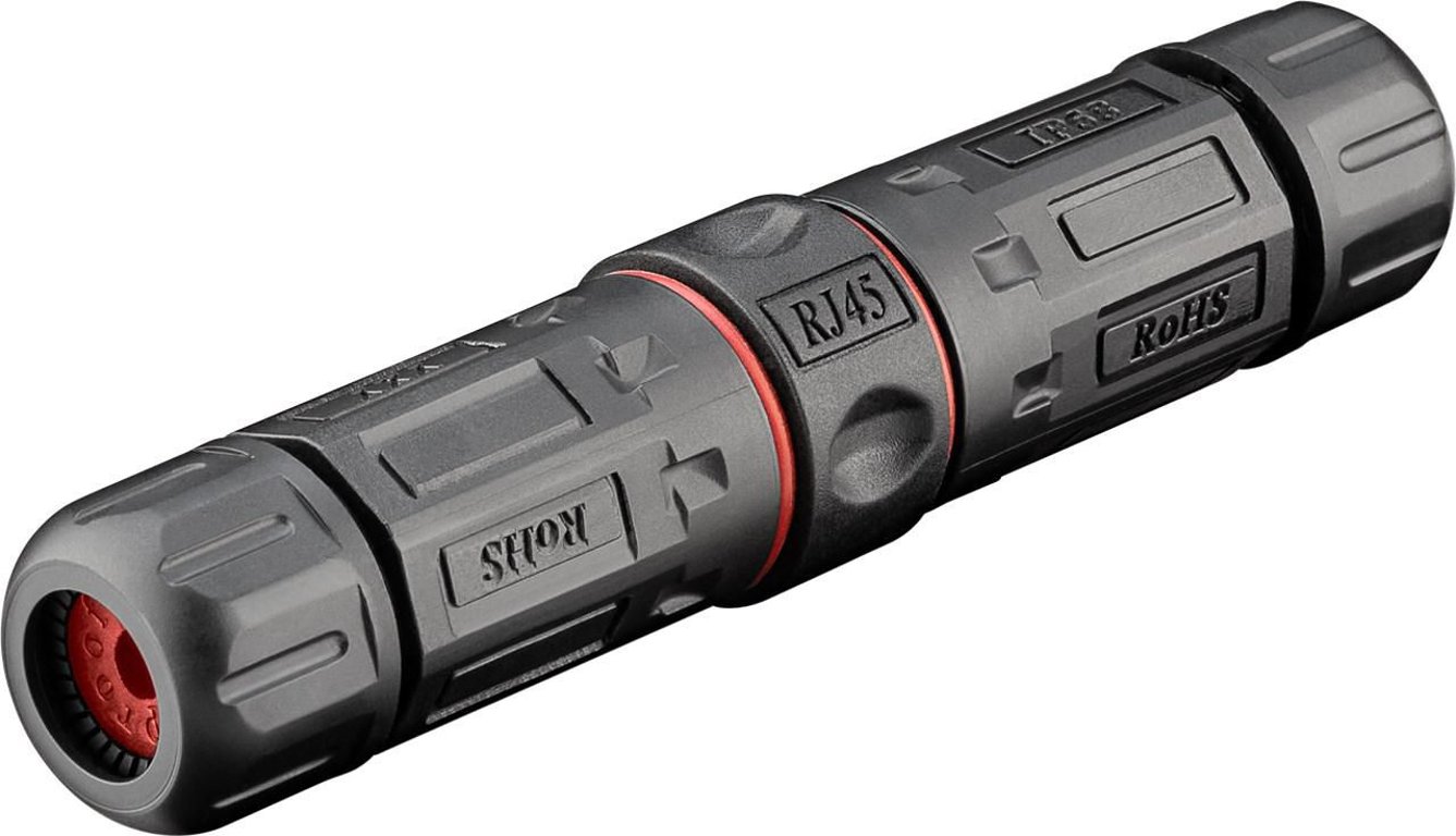 Microconnect KON523 wtyczka RJ45 Czarny
