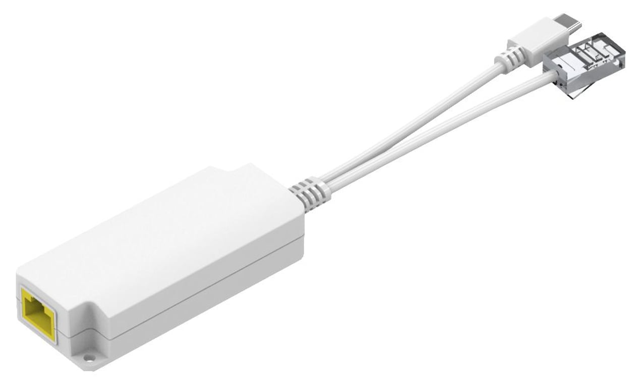 Microconnect MC-POESPLITTER-CW rozgałęziacz sieciowy Biały Obsługa PoE