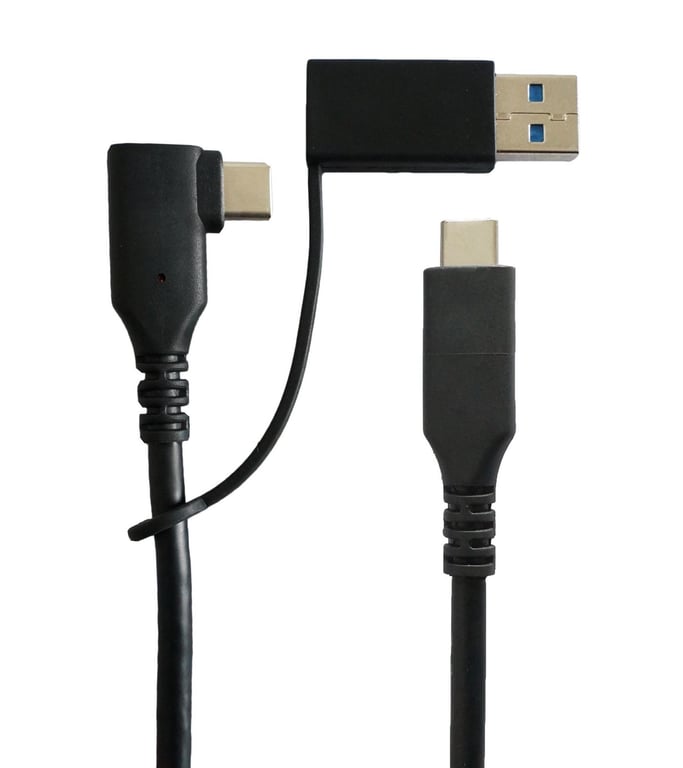 Microconnect USB3.1CC1MDE-N kabel USB USB 3.2 Gen 1 (3.1 Gen 1) 1 m USB C Czarny