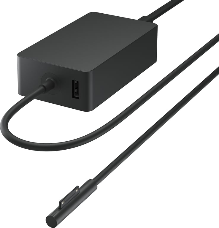 Microsoft Surface 65W Power Supply Laptop, Tablet Czarny Prąd przemienny Wewnętrzna
