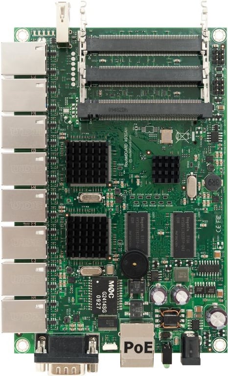 Mikrotik RB493G karta sieciowa Wewnętrzny Ethernet