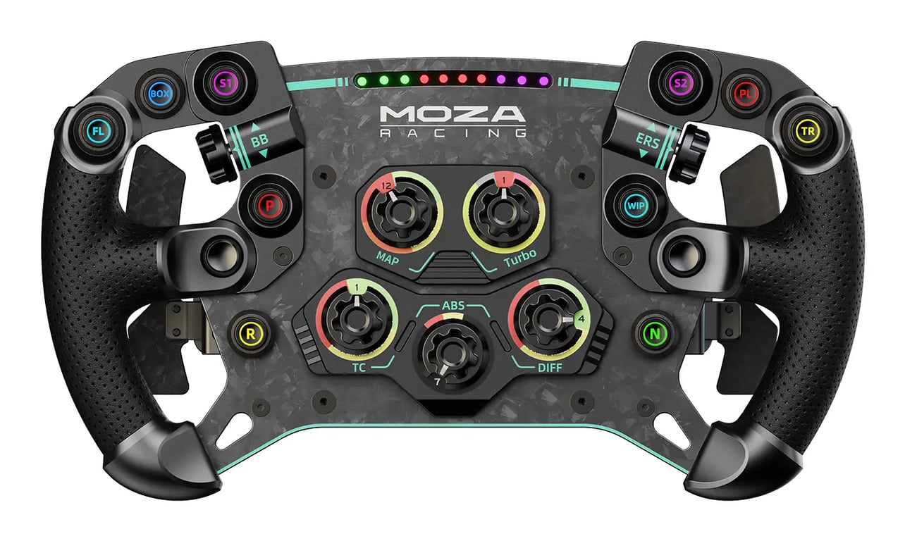 Moza Racing RS056 kontroler gier Czarny Kierownica
