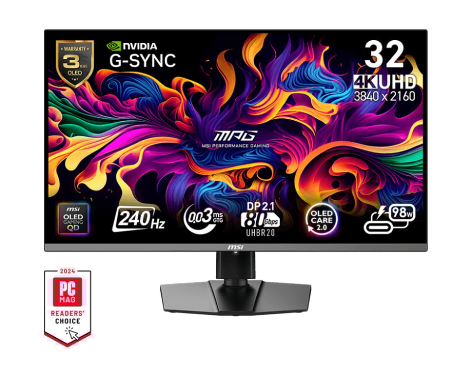 MSI MPG 322URX QD-OLED 31.5