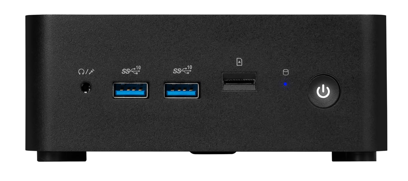 MSI Cubi NUC 13MQG-062EU Intel® Core™ i5 i5-1345U 16 GB DDR5-SDRAM 512 GB SSD Windows 11 Pro Mini PC Czarny